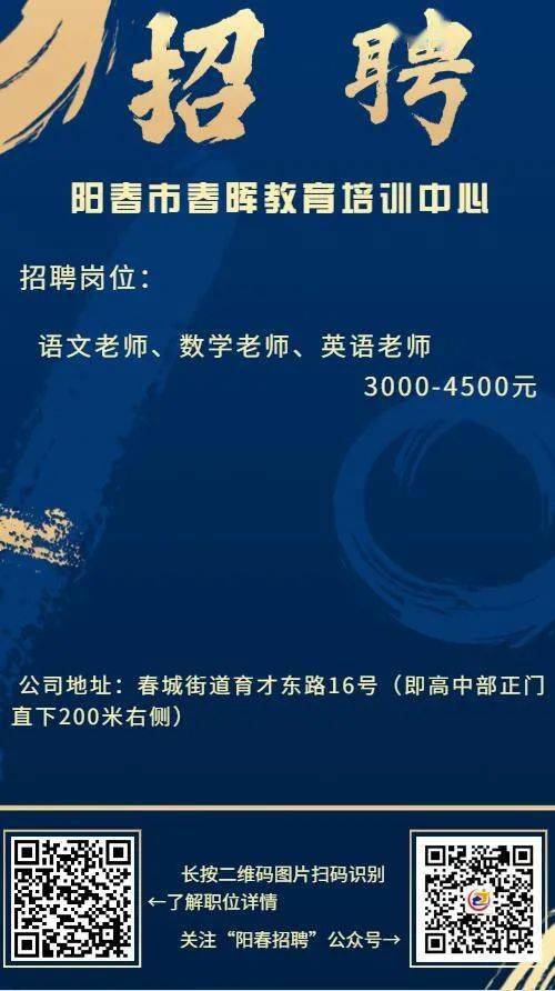 阳春市审计局最新招聘信息全面解析